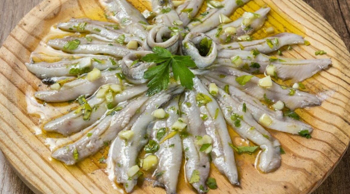 Ricette tipiche del Cilento le alici marinate