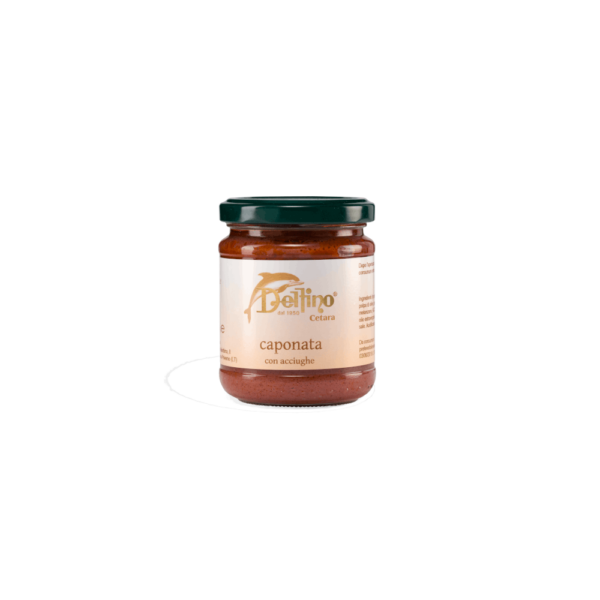 Distributore all’ingrosso Caponata con acciughe Delfino