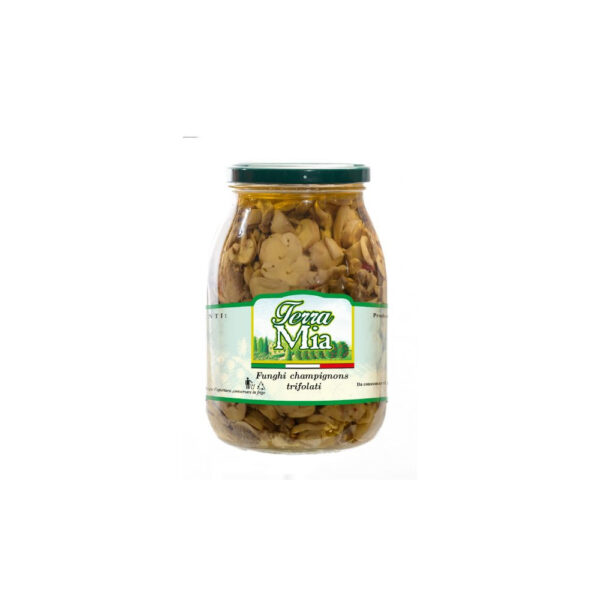 Distributore all’ingrosso Funghi champignons a fettine Terra Mia