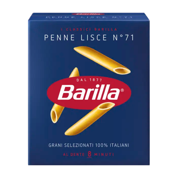 Distributore all’ingrosso Penne lisce 71 Barilla