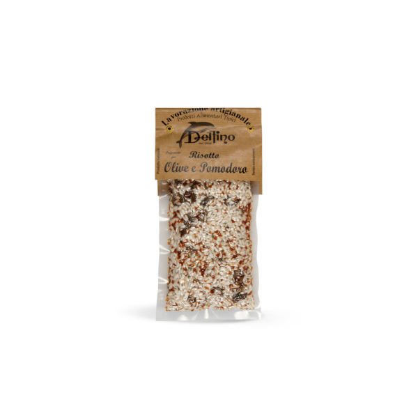 Distributore all’ingrosso Risotto olive e pomodoro Delfino