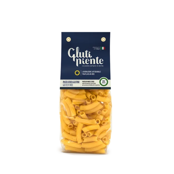 Distributore all’ingrosso grossista Maccheroni rigati interni senza glutine Glutiniente